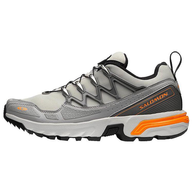 SALOMON Acs Mesh Sport Retro Shock Absorbing Non-Slip Wear-Resistant Breathable Lightweight Low-Top Casual Shoes Unisex Shoes Gray 472368