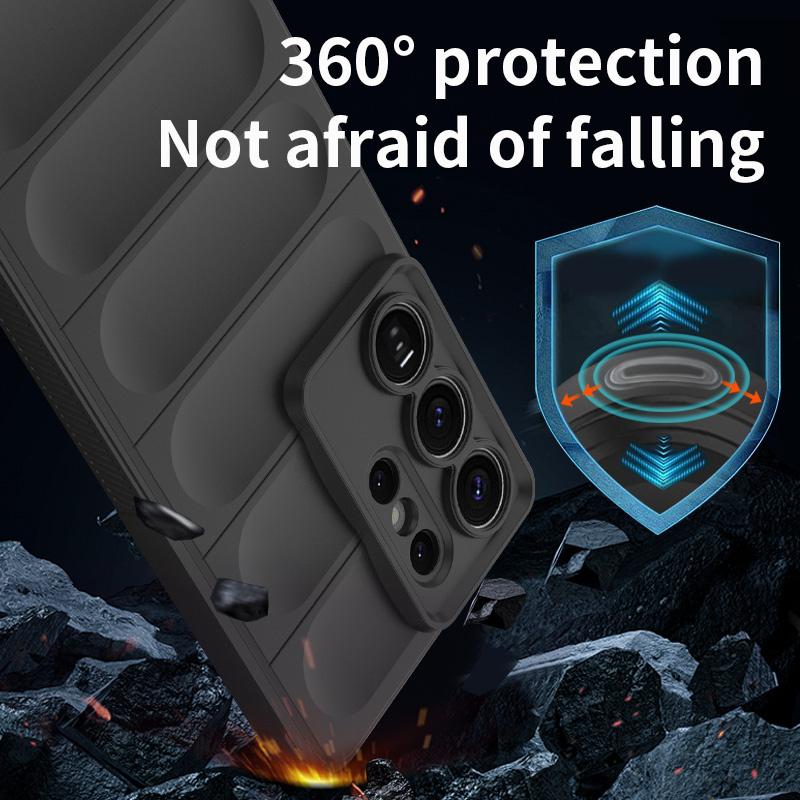Matte Armor Phone Case For Samsung Galaxy S26 Ultra S 26 Plus S26Ultra 5G Cases Soft Liquid Silicone Skidproof Protective Funda