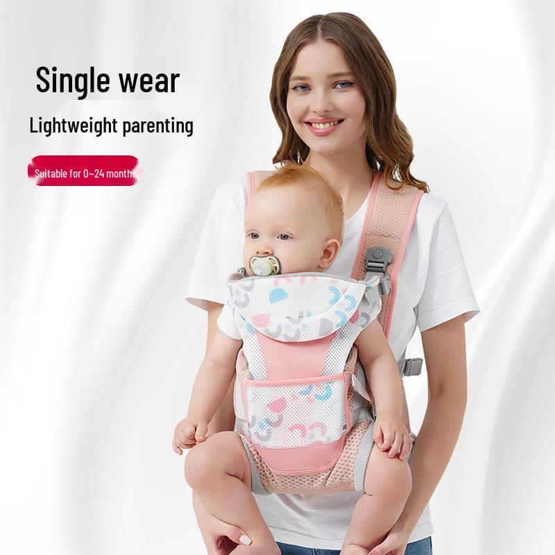 

Дышащий переноска для младенца двойного назначения на все сезоны - Свободные руки, Легкий, Простой дизайн