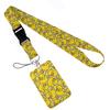 Sujetarjetas Vertical Colección Animales con Lanyard Correa para el Cuello Llavero Insignia Pase Episodio 8 Accesorio para Llaves