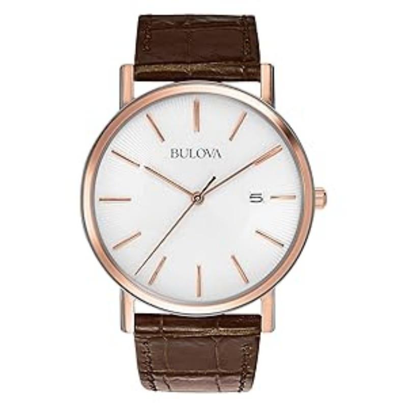

Мужские кварцевые часы Bulova Белые 98H51 белый