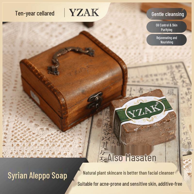 YZAK 10-Year Aged Syrian Olive & Laurel Ancient Soap