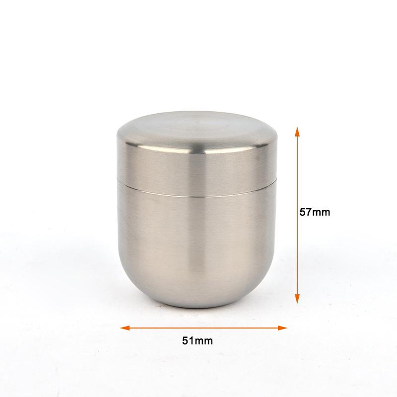 Waterproof Tea Pill Medicine Storage Box Titanium Alloy Seal Bottle Heavy Capacity CampingMoisture-proof Outdoor EDC Canister 4