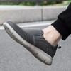Fashion New Mens Leather Loafers Non Slip Walking Flats Breathable Outdoor Slip on Casual Shoes for Male Work Office Sneakers