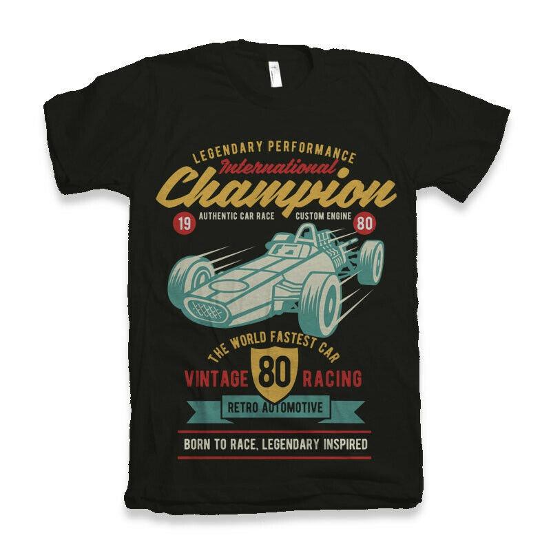 

T International Champion Car Race Cars Hot Rod Crew Neck Unisex T-Shirt