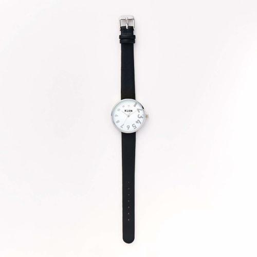 Klon EDDY TIME Black Ver. Silver 33mm Clone Watch for Men and Women, Stylish and Simple