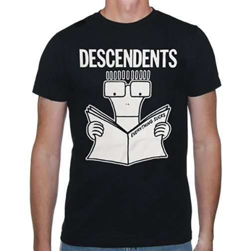 Unisex Shirt Cotton Oversize Large Size New DESCENDENTS Everything Sucks T Shirt Brand Official T Shirt