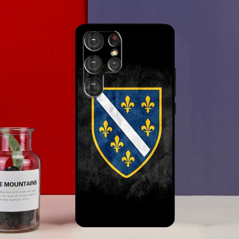 Bosnien Flagge Hülle Für Samsung Galaxy S21 S22 S23 Ultra Plus S8 S9 S10 Note 10 20 Ultra S21 FE S20 FE Abdeckung