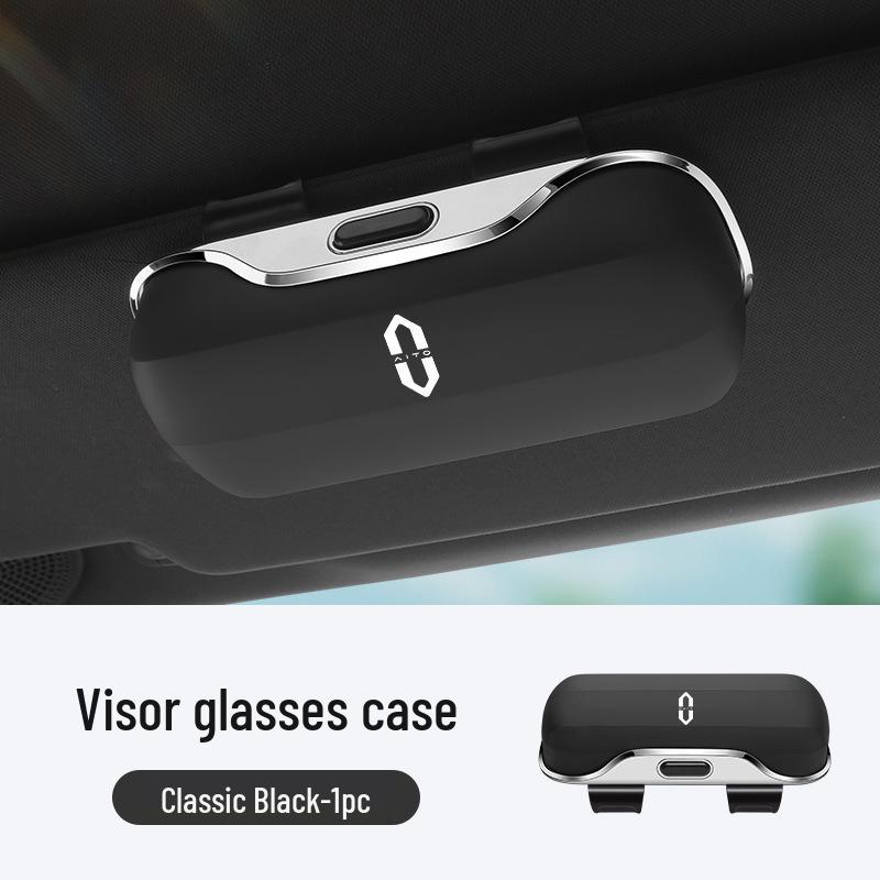 Wenjie M7 Glasses Case & Car Sun Visor Clips for M9/M5 - Sunglasses Holder & Storage
