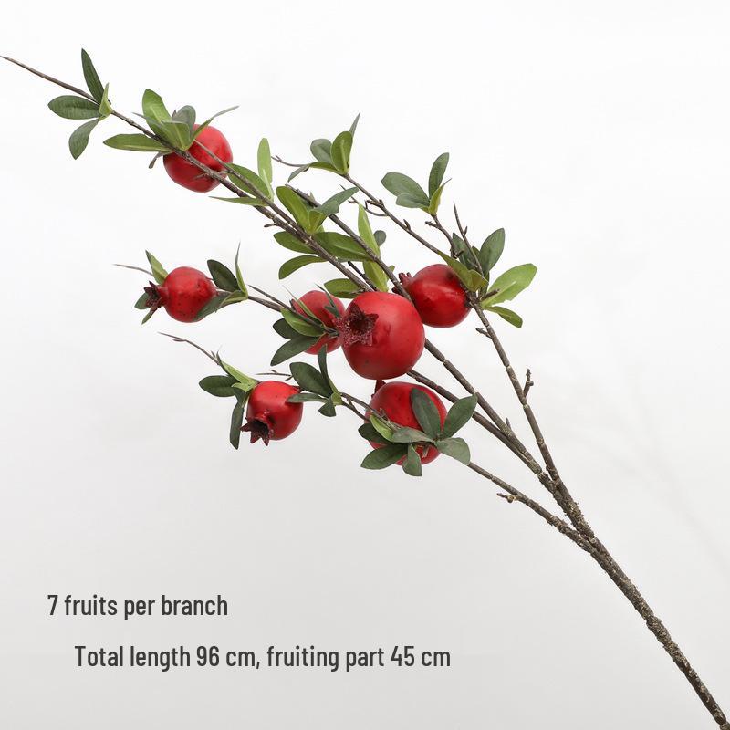 Floor-Standing Artificial Flower Branch Arrangement Vase for Living Room Entrance Decor