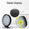 4.5 Inch 14LED 70W 6500K Round Offroad LED Work Light Fog Driving Lamp Spotlight