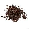 100 Pieces Iron Earrings Post 6mm with Earring Back for Making Jewelry Findings