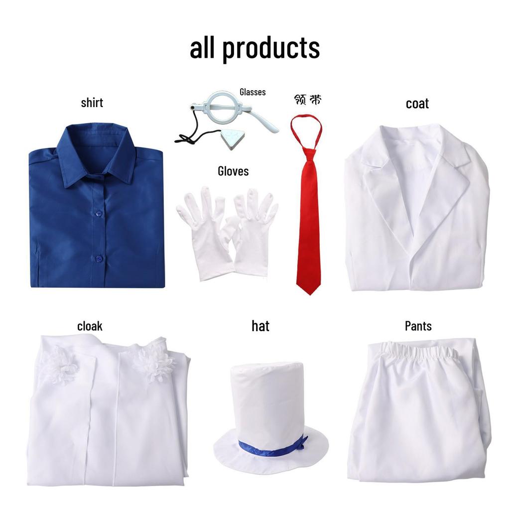 Conan Magic Kaito 1412 Kaito Kuroba Phantomdieb Cosplay Kostüm