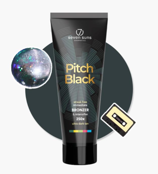 7suns pitch black ultra dark bronzer 250ml