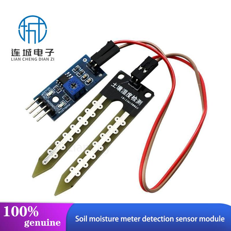 

Soil Moisture Sensor Detection Module Soil Meter For Robot Car Compatible Arduino