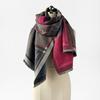 Fashion style big shawl autumn and winter women wool scarf warm shawl simple versatile thickened scarf