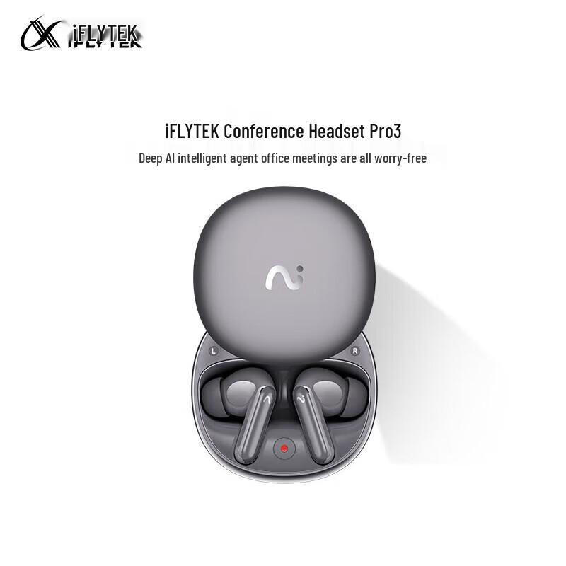 iFLYTEK AI Conference Noise-Cancelling Wireless Bluetooth Earbuds Pro 3