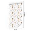 Foxes wallpaper for living room and bedroom 50x1000