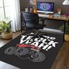 Custom Name Truck Printed Carpet,Rug for Office Chair Living Room Bedroom Kitchen Room Decor Gifts.