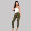 Women Sexy High Waist Fashion Wide Casual Leg Summer Beach Pocket Pants