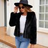 Women's clothing hot-selling T new imitation fur jacket plush warm