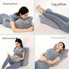 HOT Selling Multifunctional Bed Sleeping Pillow Sleeping Pad Ice Silk Summer Breathable Non-stuffy Sleeping Pillow