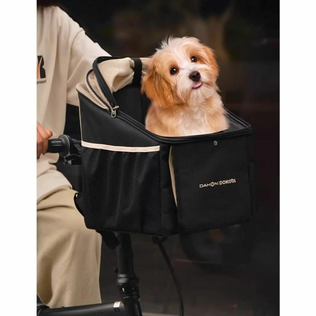 

Genuine DAHON Pet Front Bag, Can be Used as a Backpack, Handlebar Mountable [Parallel Import]