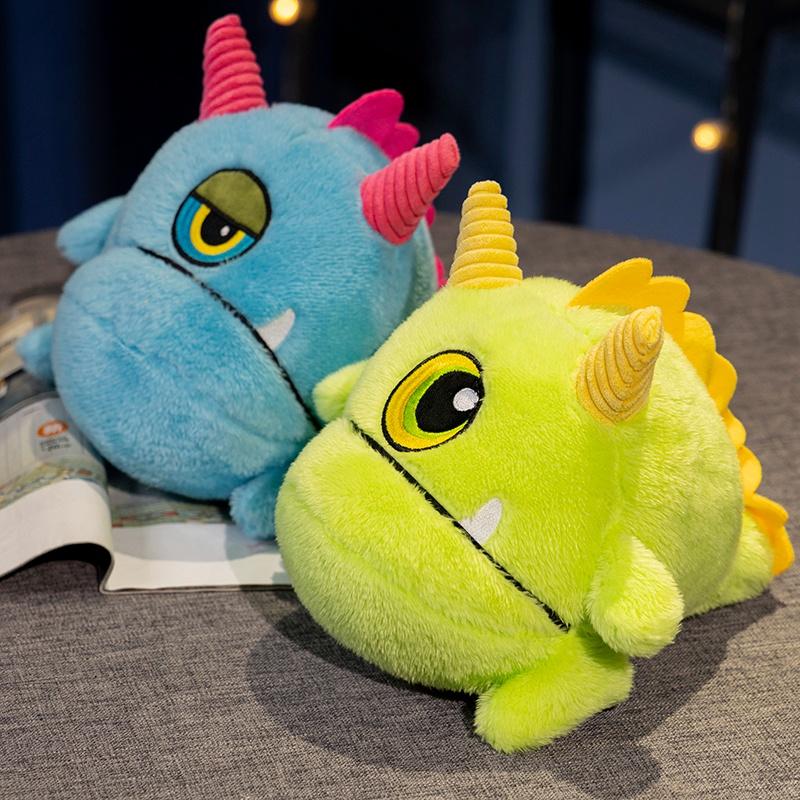 16cm Dinosaur Little Monster Plush Toy Cute Doll Sleeping Pillow Plush Stuffed Machine Collectible Model Toy Peluch Toy