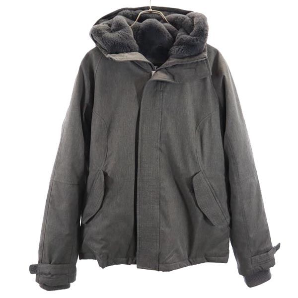 

Tna Пуховик с длинным рукавом L Серый капюшон Мужской Б/у