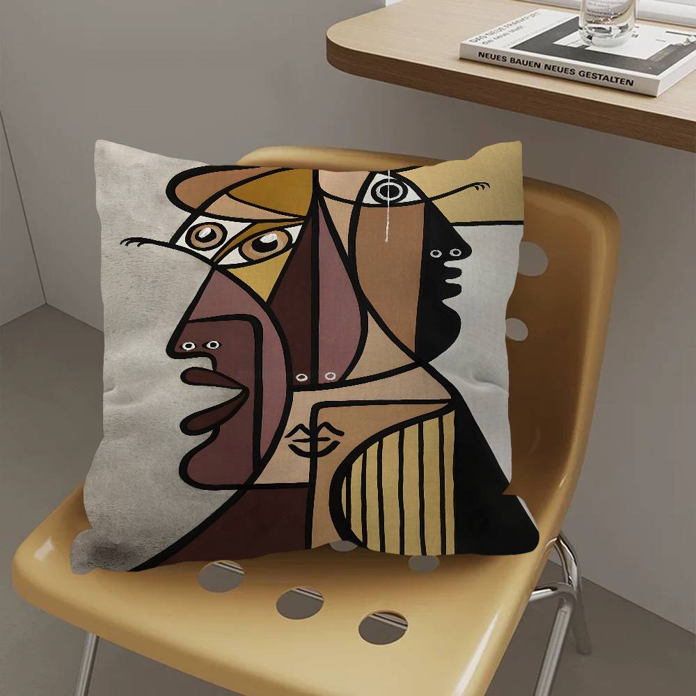 Legend Art Artist P-Pablo Picasso-Mt Maple Design Cushion Cover Happy Autumn Harvest Decor Holiday Decorati Pillow Cover