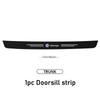 4pcs Carbon Fiber Car Door Sill Anti-Scratch Decorative Sticker For Volkswagen VW Golf Polo 4 5 6 Passat B5 B6 B7 CC JettaNI8
