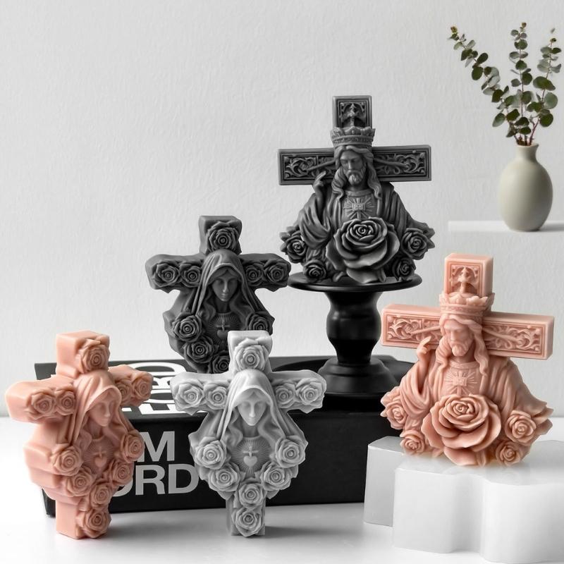 Halloween Mould Silicone Molds Castings Molds Religious Theme Plasters Molds Craft Supplies