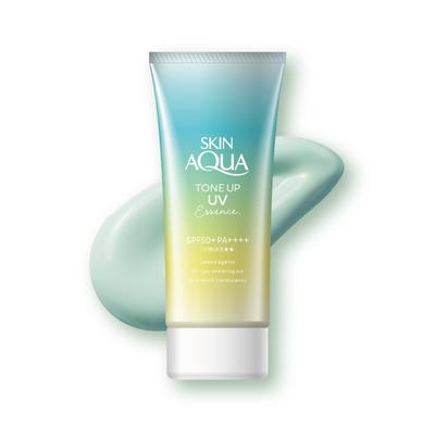 Skin Aqua Tone Up UV Essence Mintgrün 80g (Strahlenverstärkender Color Control Sonnenschutz SPF50+ PA++++ Primer)