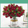 Artificial Rose Small Bouquet For Photography Props And House Decoration