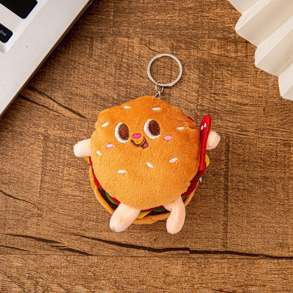 Păpușă de pluș Păpușă Simulare Mâncare Pandantiv Pandantiv pentru geantă Mâncare vegetală