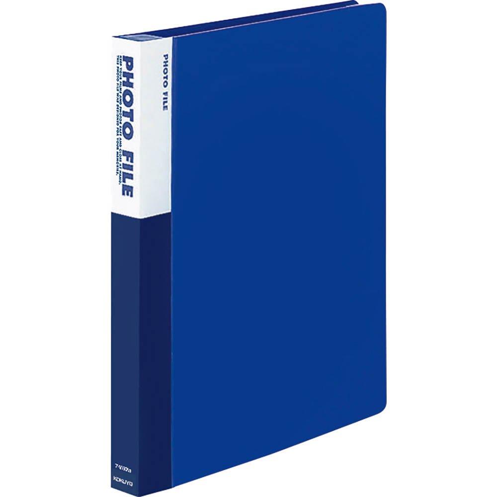 Фотоальбом Kokuyo Photo Photo Album, Папка, A4, Обложка, Синий, A-M160NB синий