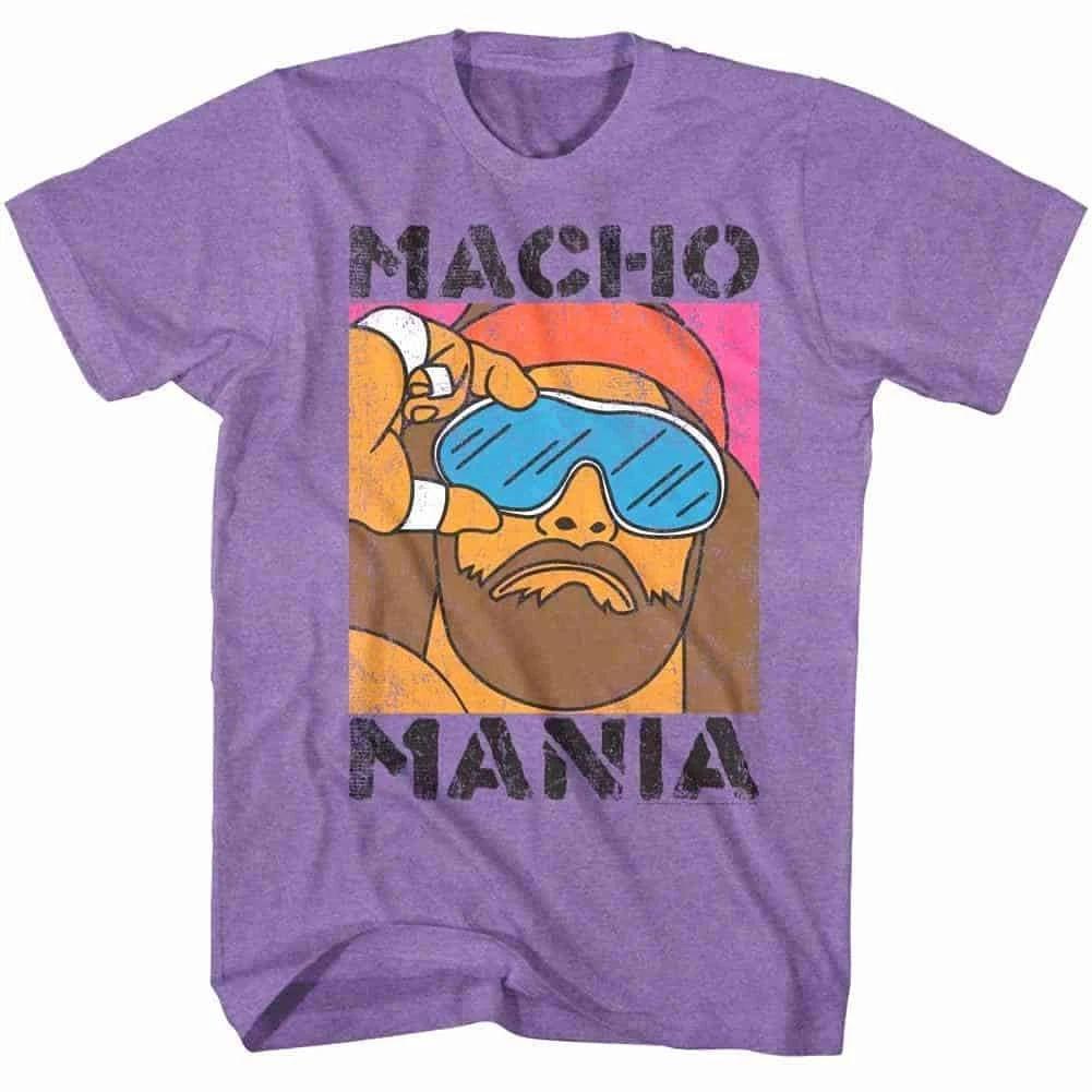 Macho Man Mania Men s T Shirt M