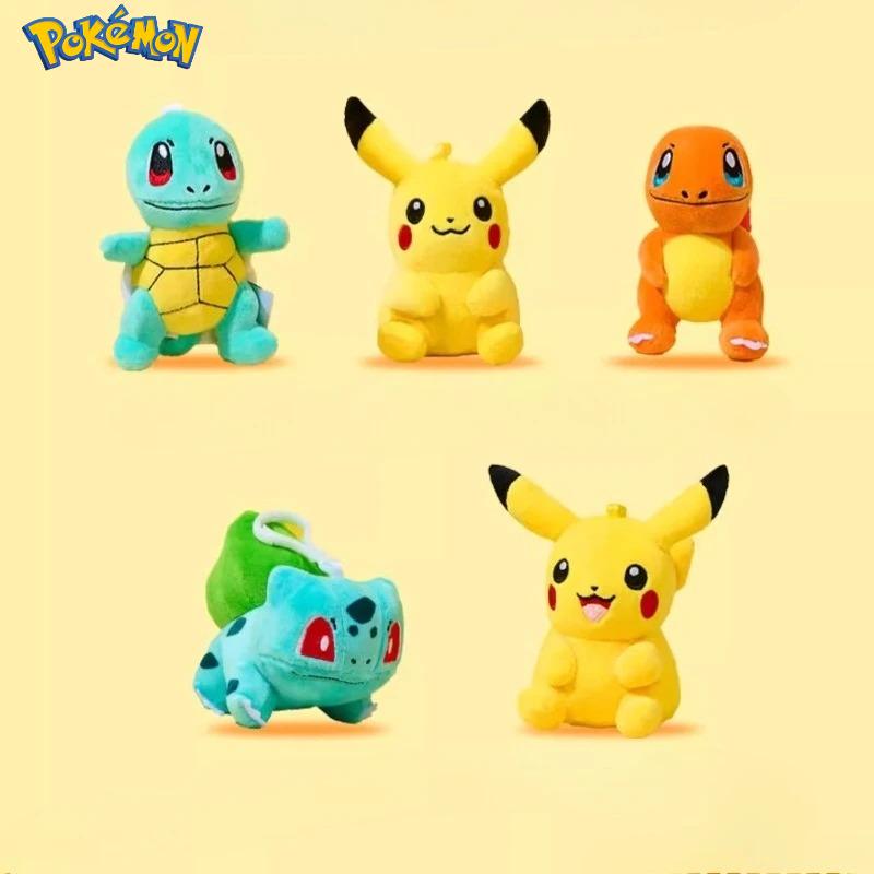 Pokémon Anime Plushies Pikachu Peluche Squirtle Plush Toy Charmander Cartoon Plushie Room Ornament Comfortable Soft Doll Gifts