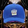Cassette Tape Retro Birthday Baseball Cap Adjustable Polyester Casual Hat