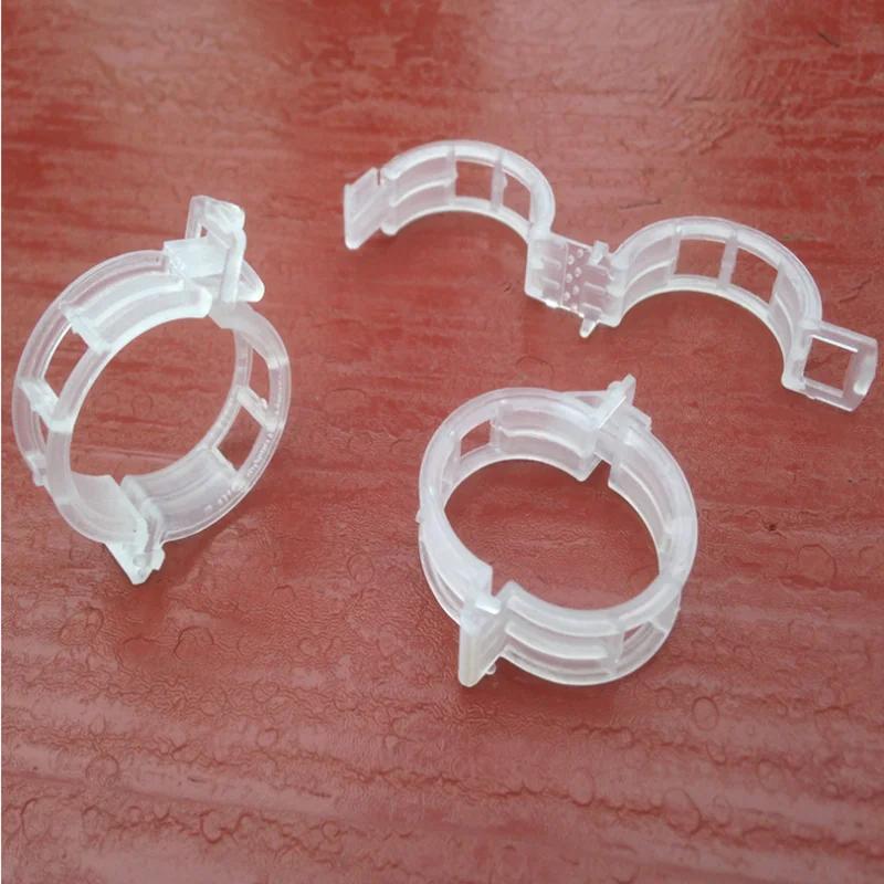 

150/20 шт. пластиковые зажимы для растений, опоры, соединяющие многоразовую защиту, фиксацию прививки, садовые принадлежности для овощей, помидоров 20pcs белый