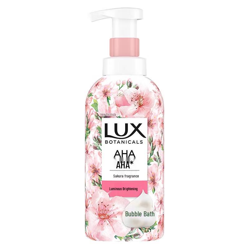Lux Cherry Blossom Botanical Bubble Shower Gel
