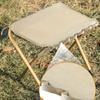Compact Design Camping Stools Lightweight Fishing Chair Folding Foot Stool  Outdoor Camping