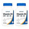 Nutricost Vitamin D3 1,000 IU 240 Softgels 2 pcs 240 Tablets