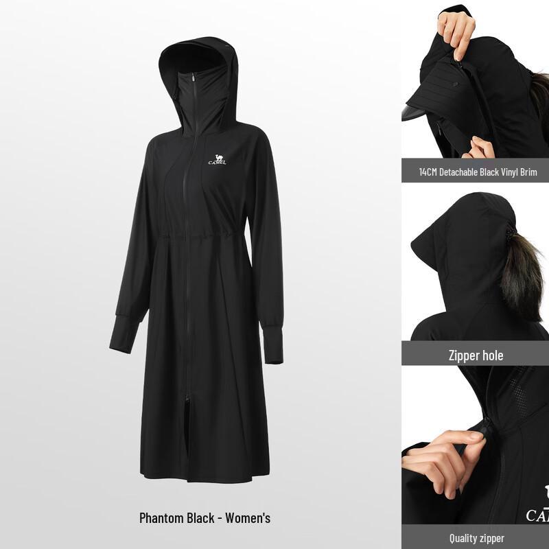 Camel Women s UPF50+ Sun Protection Hoodie M