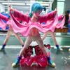 Anime Figure Bulma Pink Dress Dragon Ball Resonance Series Pvc Model Two Dimensional Beautiful Girl Ornament For Collectors