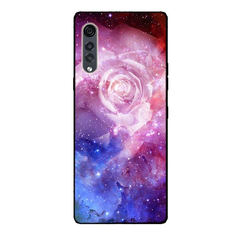 Etui do LG Velvet Czarny Zderzak Silikonowe TPU Miękkie Pokrowiec na Telefon Do LG Velvet 5G LM-G900 Etui Kreskówka Funda Do Etui LG Velvet
