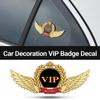 Unique  Emblem Sticker Compact 3D VIP Emblem Sticker Exquisite Workmanship Self Adhesive Car 3D Decal for Car