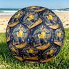Cristiano Ronaldo Print Size 5 Soccer Ball, PU Wear Resistant Football for Match Training and Daily Practice, Birthday Gift for Soccer Fans