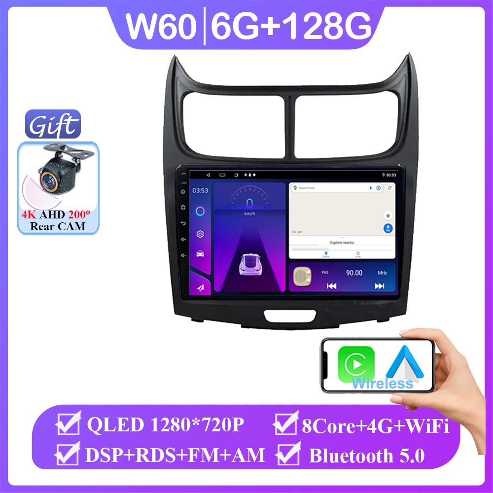 Für Chevrolet Sail 2009 2010 2011 2012 2013 Android 14 Drahtlose Carplay Auto Radio Multimedia Player Keine 2din DVD GPS Navigation