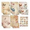 Elegant Stationery Kit for Women Watercolor Letterhead Set, Envelopes Letter Paper And Stickers Romantic Confession Kit, Handwritten Correspondence